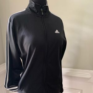 Black adidas track jacket